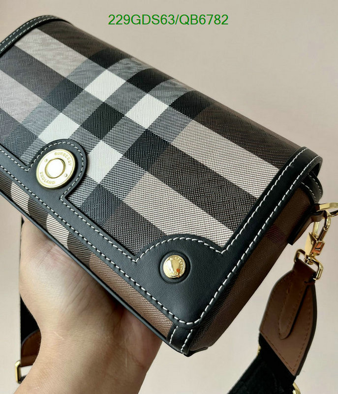 Burberry Bag-(Mirror)-Diagonal- Code: QB6782 $: 229USD