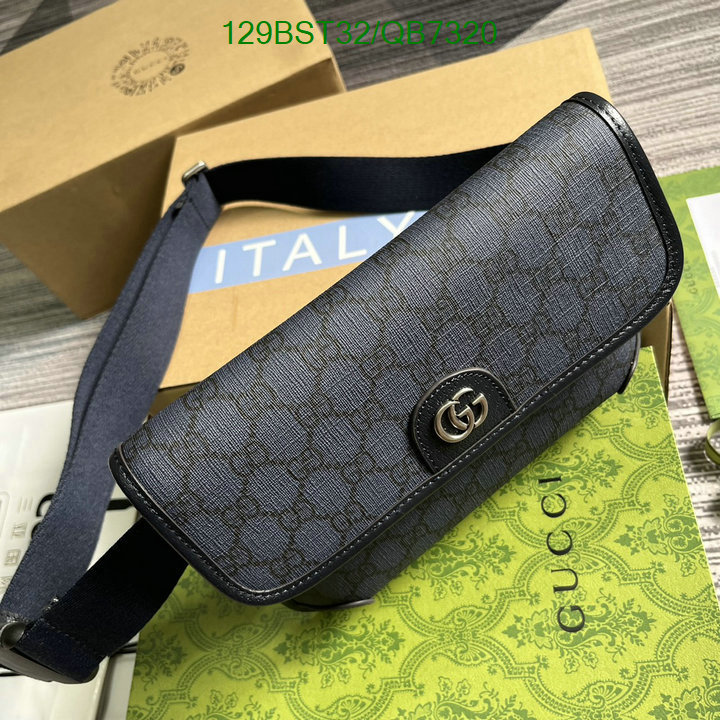 Gucci Bag-(Mirror)-Belt Bag-Chest Bag-- Code: QB7320 $: 129USD