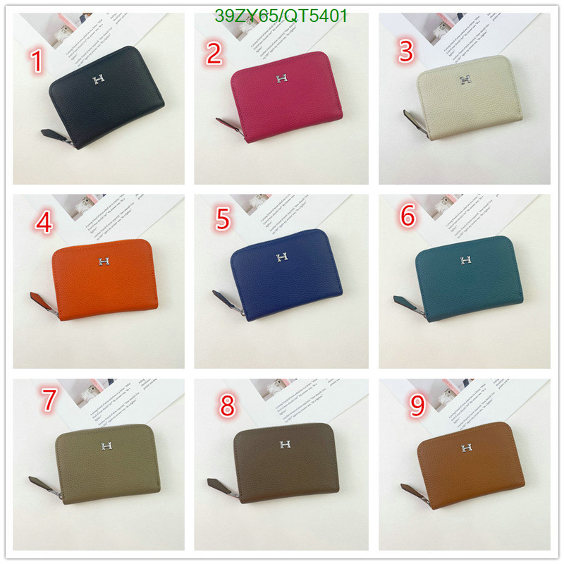 Hermes Bag-(4A)-Wallet- Code: QT5401 $: 39USD