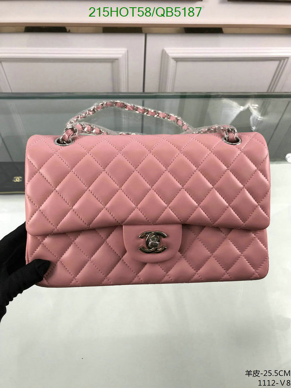 Chanel Bag-(Mirror)-Diagonal- Code: QB5187 $: 215USD