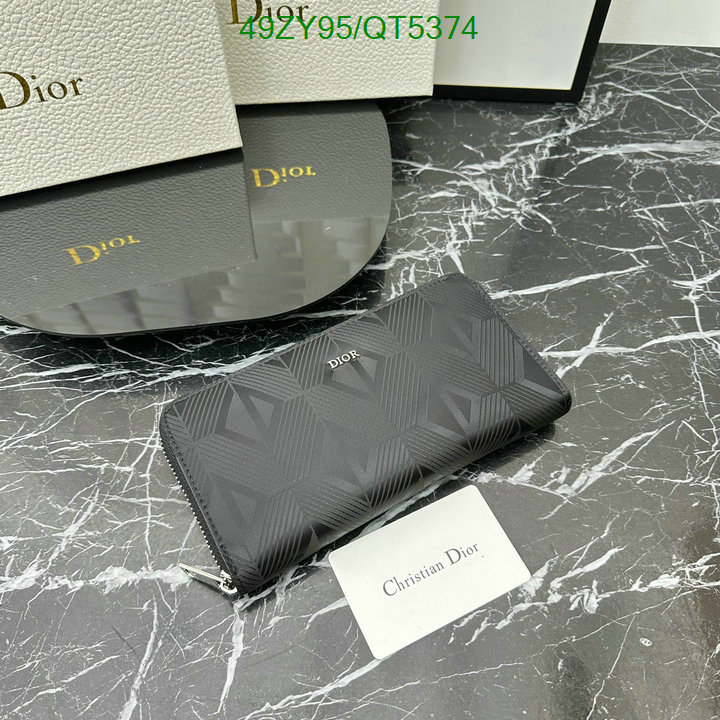 Dior Bag-(4A)-Wallet- Code: QT5374 $: 49USD