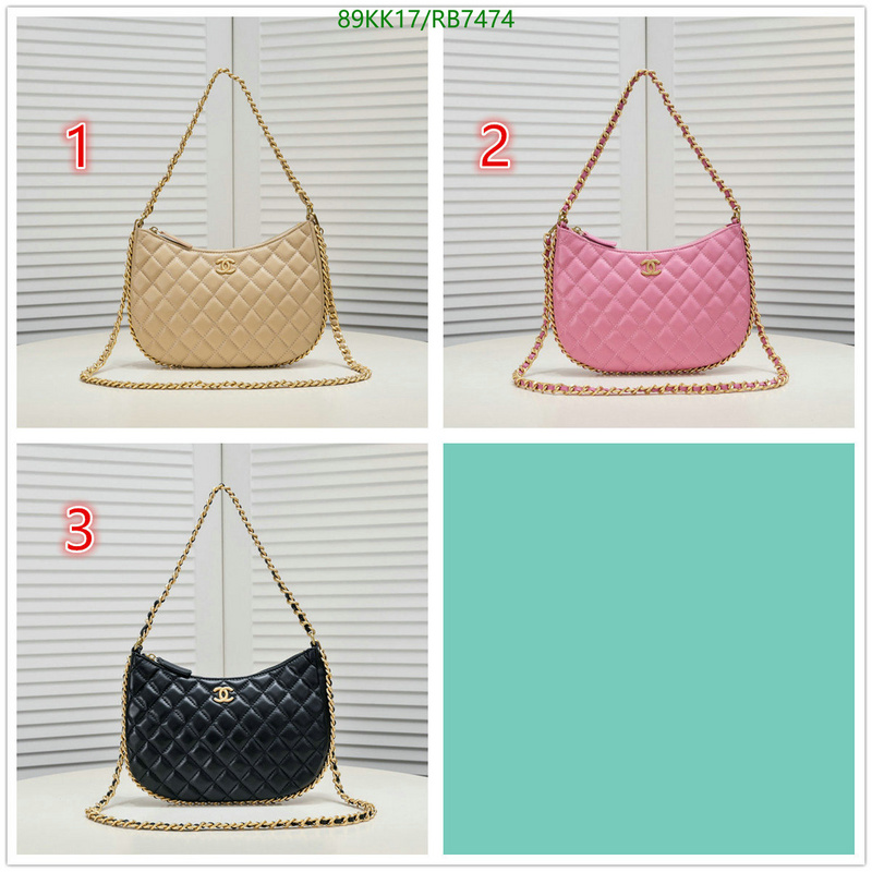 Chanel Bags-(4A)-Diagonal- Code: RB7474 $: 89USD