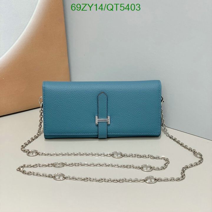 Hermes Bag-(4A)-Wallet- Code: QT5403 $: 69USD