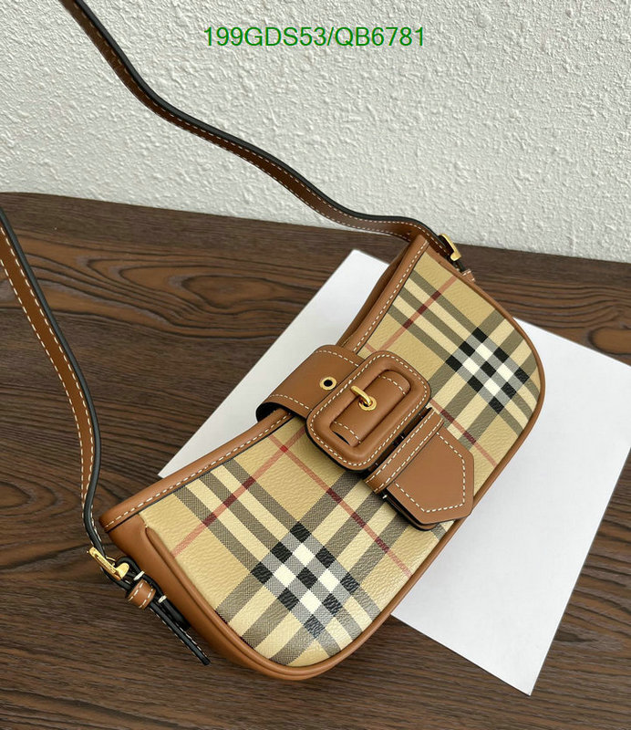 Burberry Bag-(Mirror)-Handbag- Code: QB6781 $: 199USD