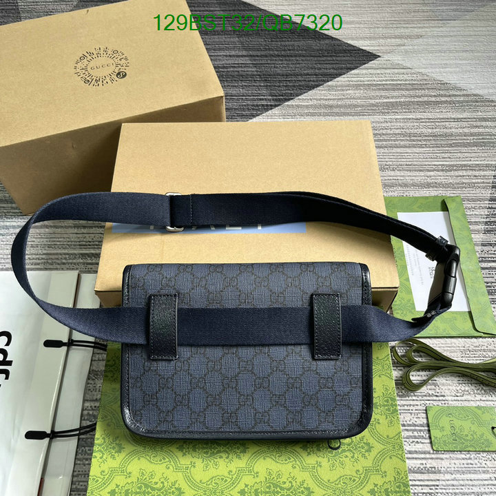 Gucci Bag-(Mirror)-Belt Bag-Chest Bag-- Code: QB7320 $: 129USD