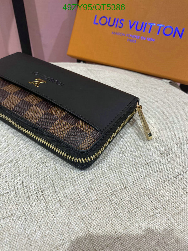 LV Bag-(4A)-Wallet- Code: QT5386 $: 49USD