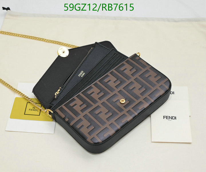 Fendi Bag-(4A)-Diagonal- Code: RB7615 $: 59USD