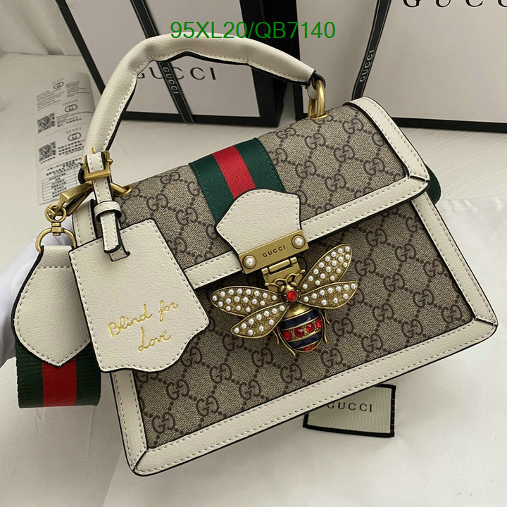 Gucci Bag-(4A)-Diagonal- Code: QB7140 $: 95USD