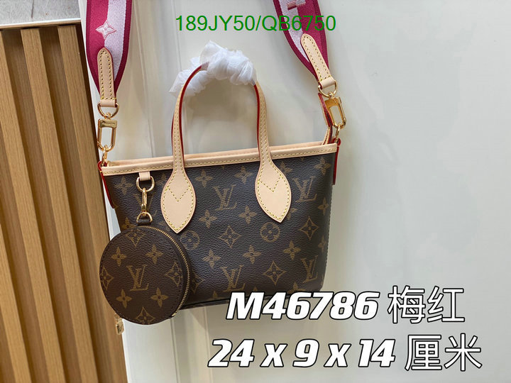 LV Bag-(Mirror)-Neverfull- Code: QB6750 $: 189USD