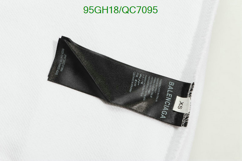 Clothing-Balenciaga Code: QC7095 $: 95USD