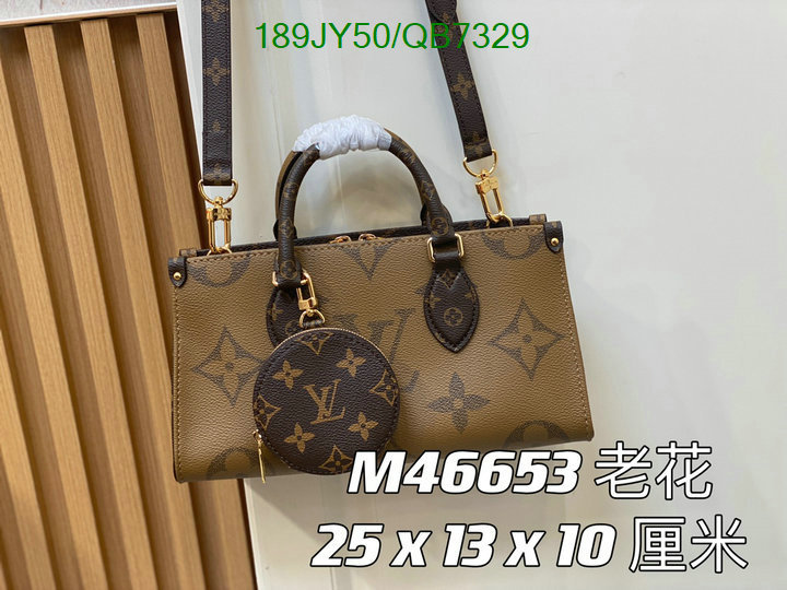 LV Bag-(Mirror)-Handbag- Code: QB7329 $: 189USD