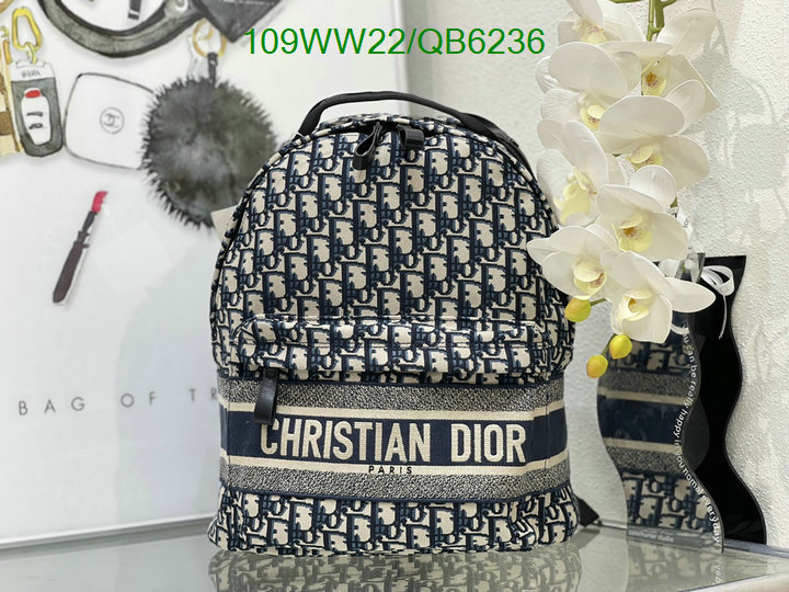 Dior Bag-(4A)-Backpack- Code: QB6236