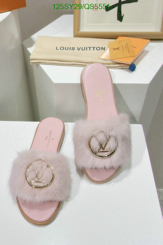 Women Shoes-LV Code: QS5551 $: 125USD