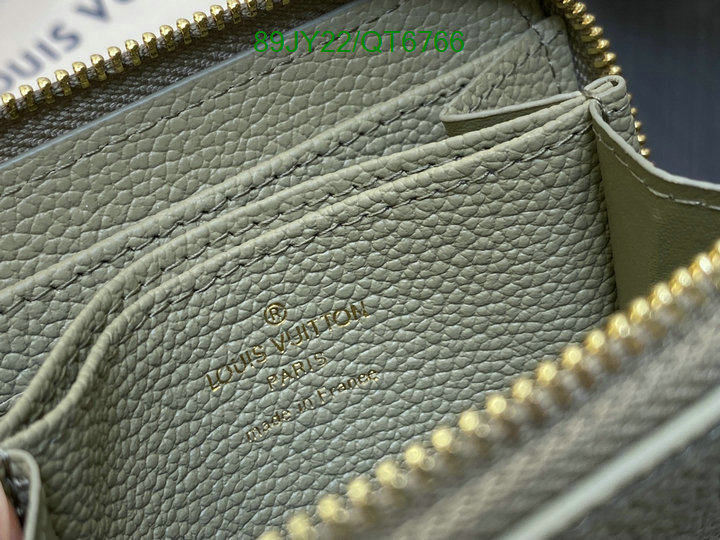 LV Bag-(Mirror)-Wallet- Code: QT6766 $: 89USD