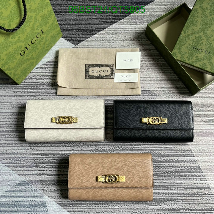 Gucci Bag-(Mirror)-Wallet- Code: QT5805 $: 95USD