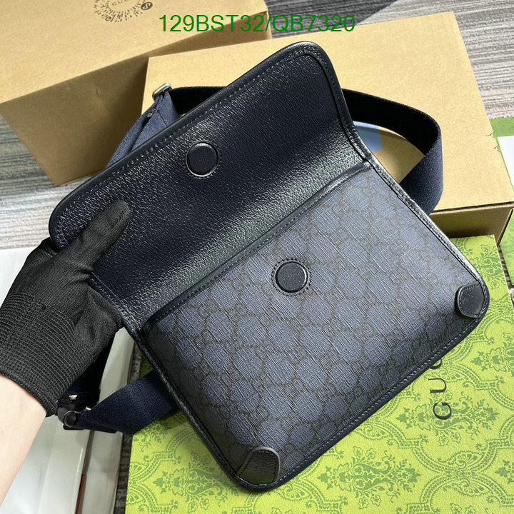 Gucci Bag-(Mirror)-Belt Bag-Chest Bag-- Code: QB7320 $: 129USD