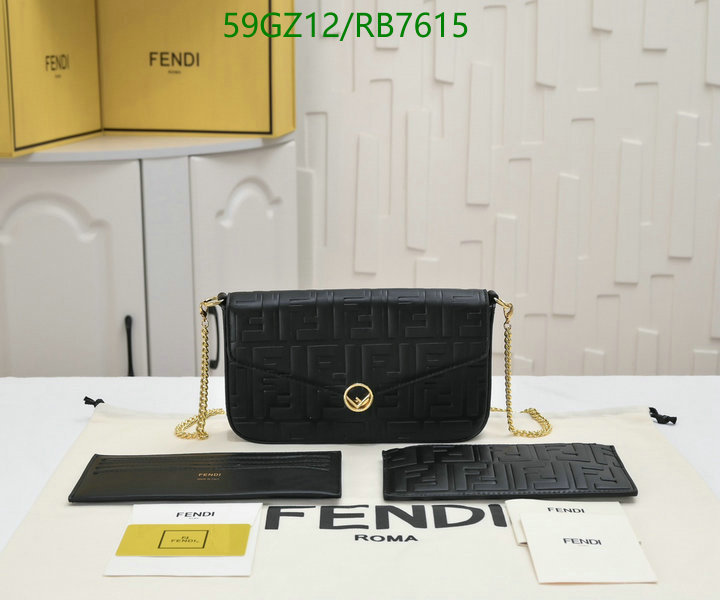 Fendi Bag-(4A)-Diagonal- Code: RB7615 $: 59USD