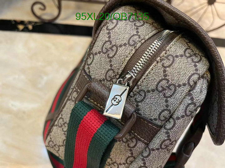 Gucci Bag-(4A)-Diagonal- Code: QB7135 $: 95USD