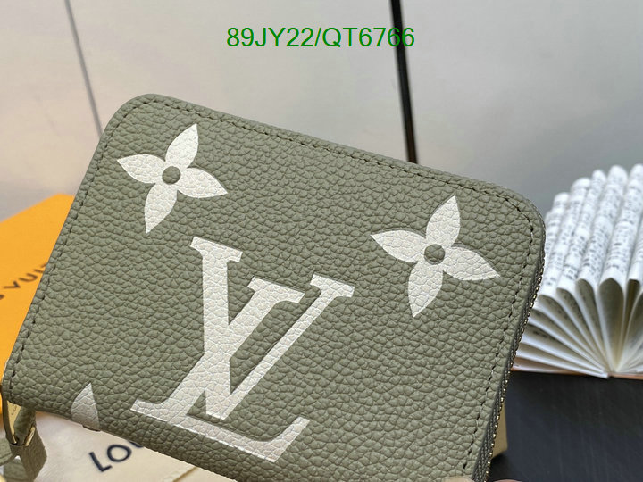 LV Bag-(Mirror)-Wallet- Code: QT6766 $: 89USD