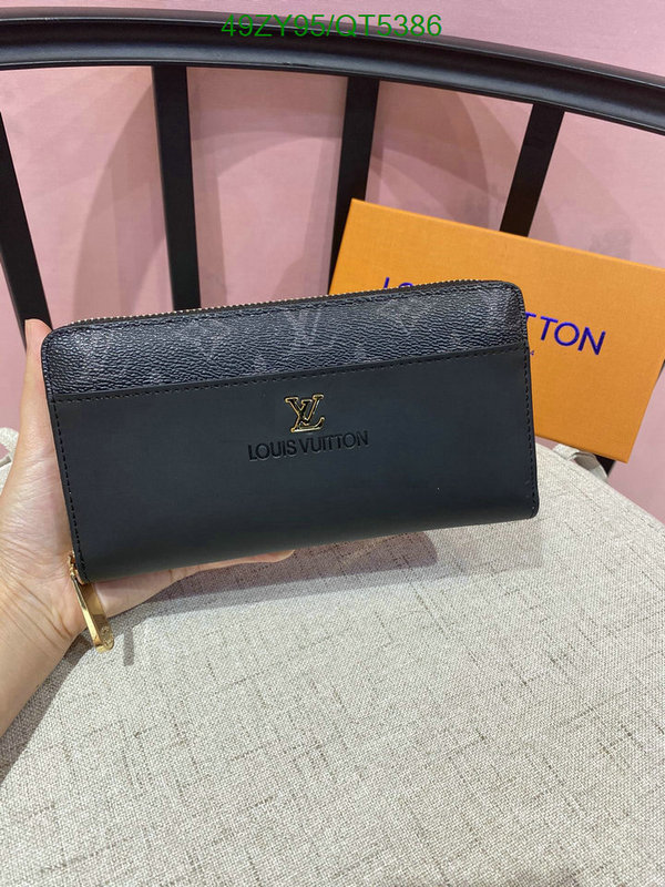 LV Bag-(4A)-Wallet- Code: QT5386 $: 49USD