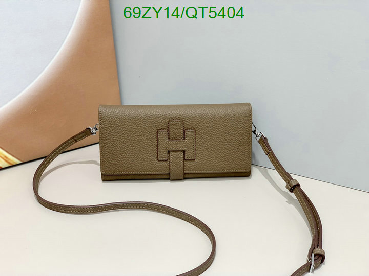 Hermes Bag-(4A)-Wallet- Code: QT5404 $: 69USD