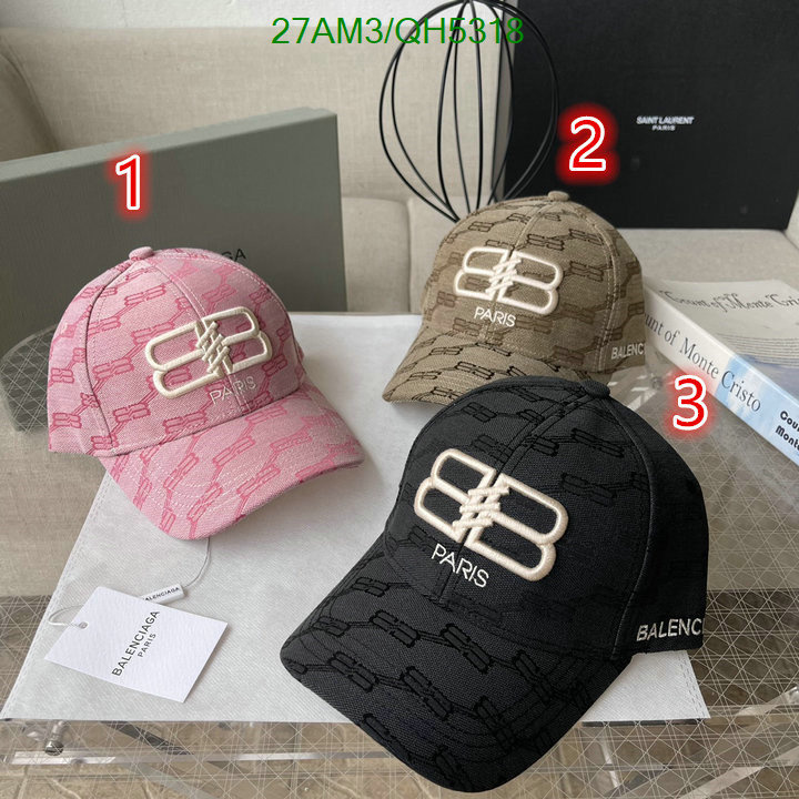 Cap-(Hat)-Balenciaga Code: QH5318 $: 27USD