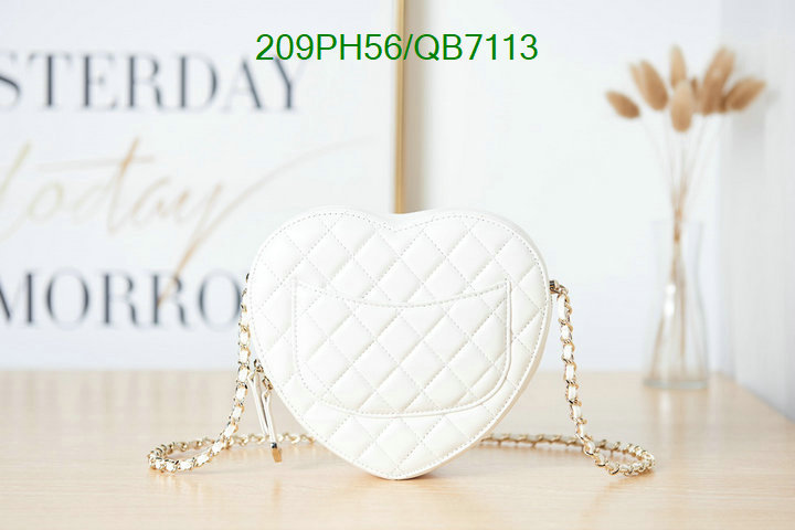 Chanel Bag-(Mirror)-Diagonal- Code: QB7113 $: 209USD