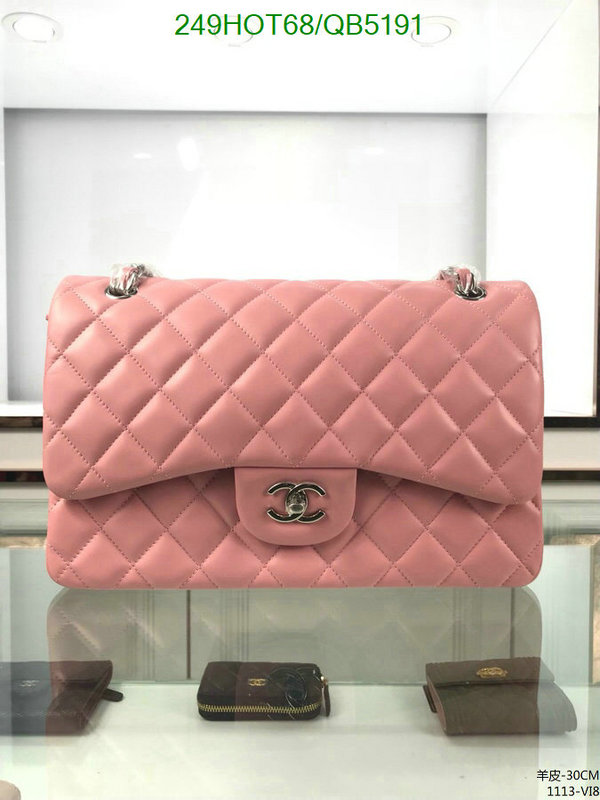 Chanel Bag-(Mirror)-Handbag- Code: QB5191 $: 249USD