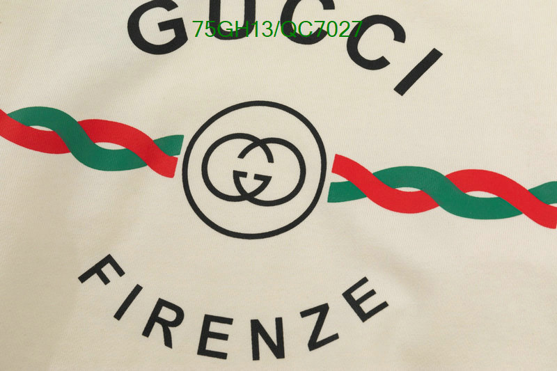 Clothing-Gucci Code: QC7027 $: 75USD