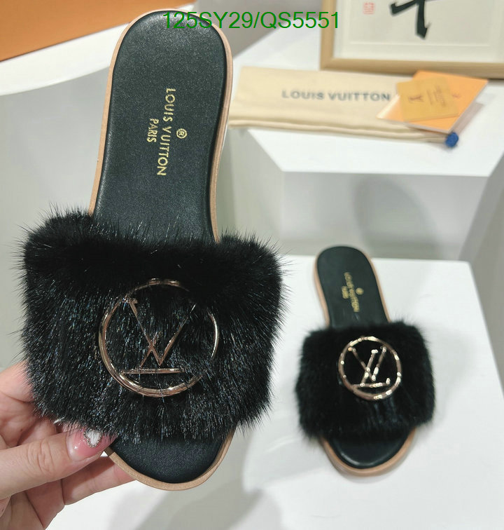 Women Shoes-LV Code: QS5551 $: 125USD