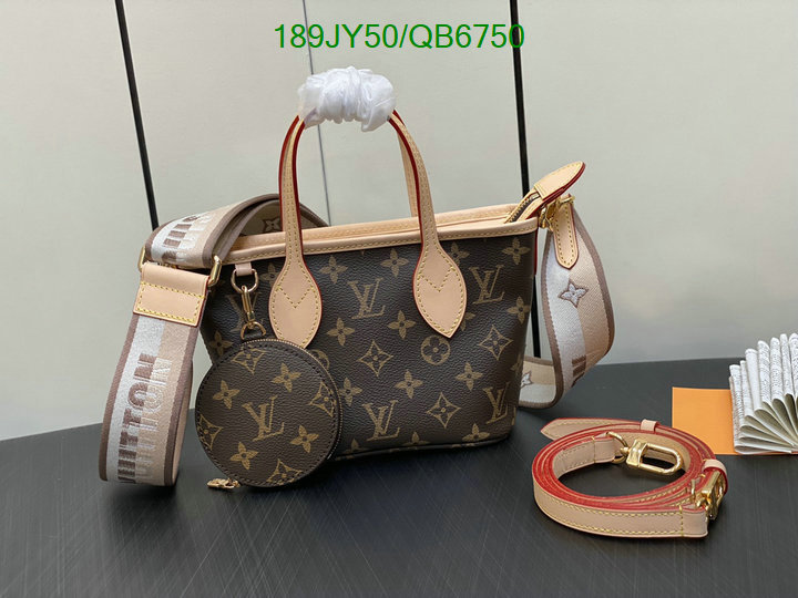 LV Bag-(Mirror)-Neverfull- Code: QB6750 $: 189USD