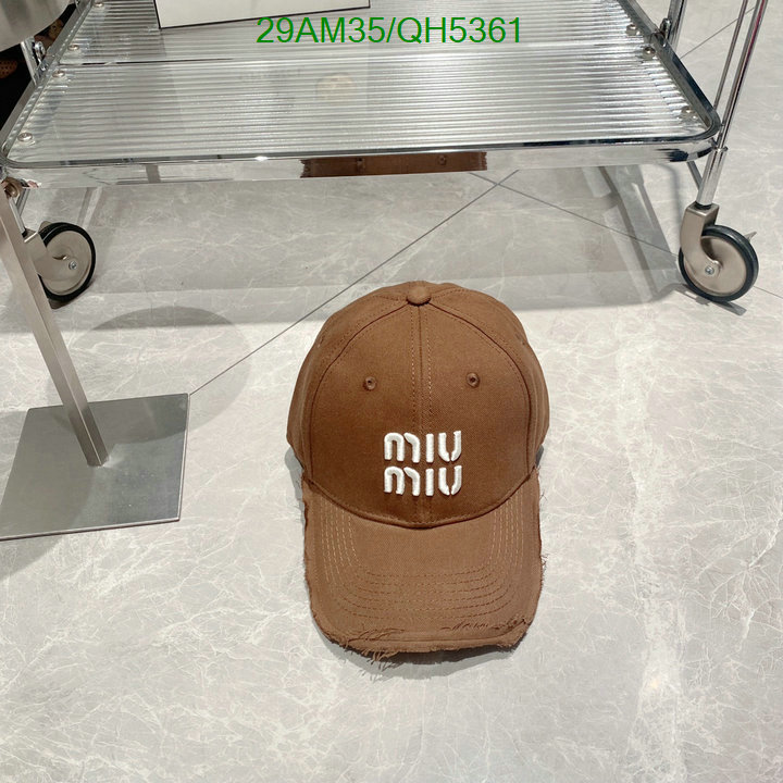 Cap-(Hat)-Miu Miu Code: QH5361 $: 29USD