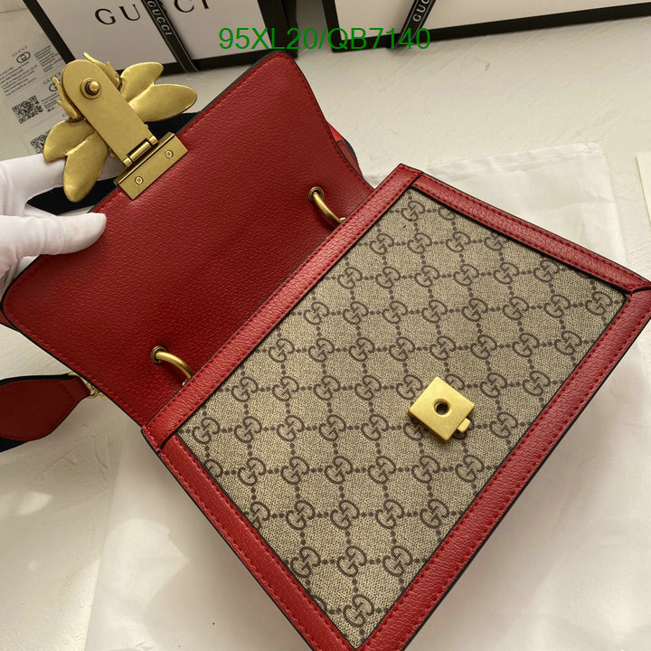 Gucci Bag-(4A)-Diagonal- Code: QB7140 $: 95USD