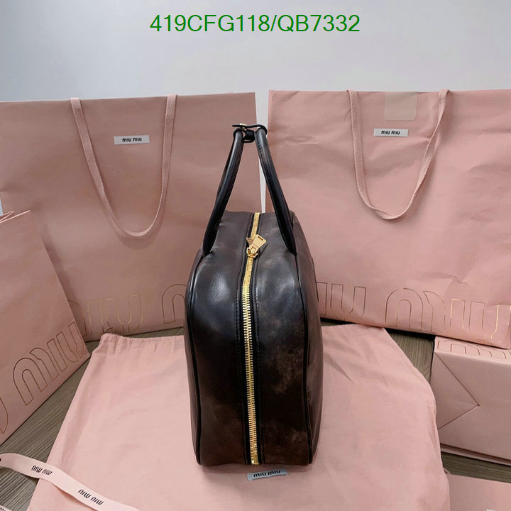 Miu Miu Bag-(Mirror)-Handbag- Code: QB7332 $: 419USD