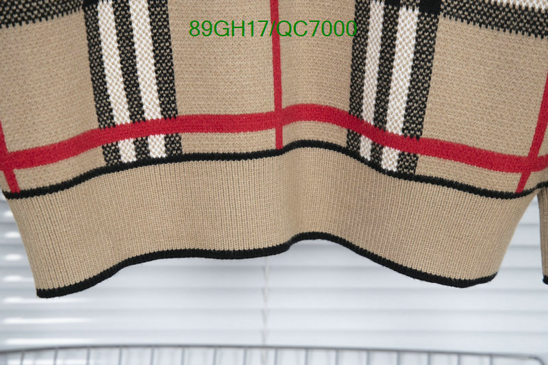 Clothing-Burberry Code: QC7000 $: 89USD