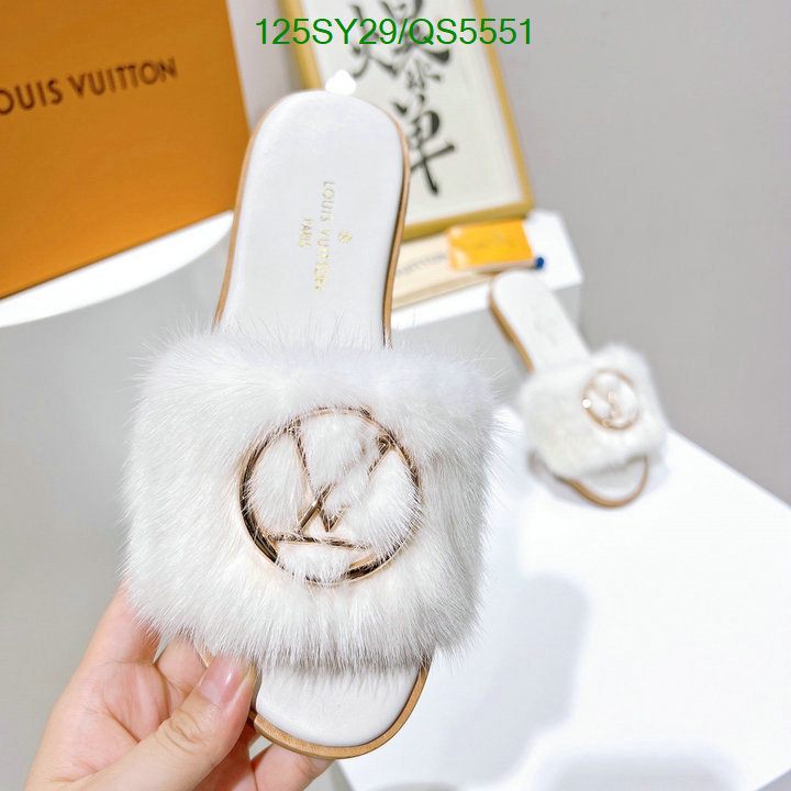 Women Shoes-LV Code: QS5551 $: 125USD