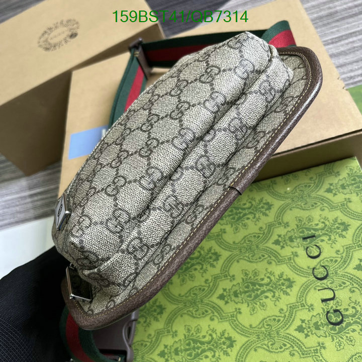 Gucci Bag-(Mirror)-Belt Bag-Chest Bag-- Code: QB7314 $: 159USD