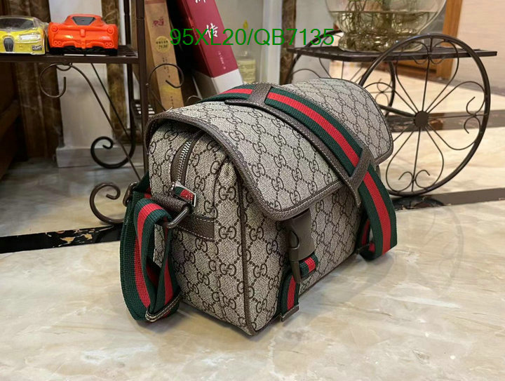 Gucci Bag-(4A)-Diagonal- Code: QB7135 $: 95USD