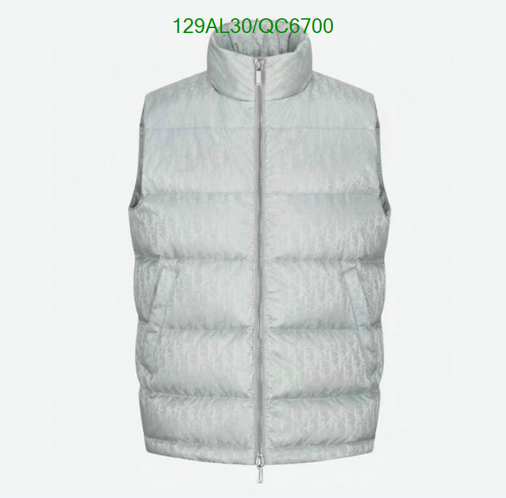 Down jacket Men-Dior Code: QC6700 $: 129USD