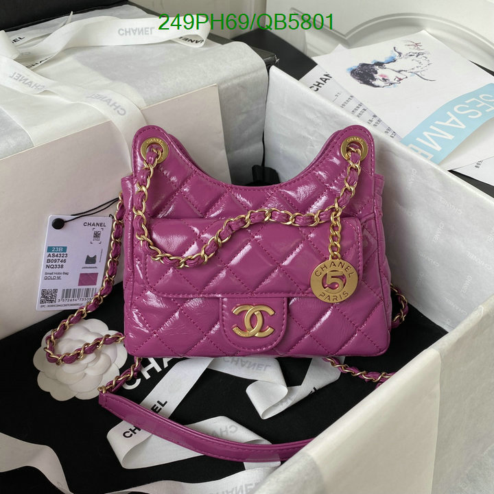 Chanel Bag-(Mirror)-Diagonal- Code: QB5801 $: 249USD