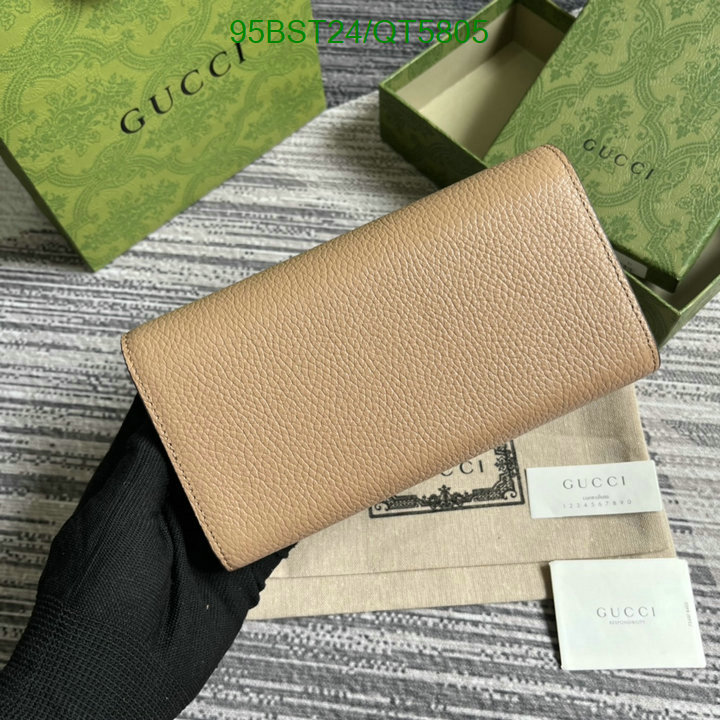 Gucci Bag-(Mirror)-Wallet- Code: QT5805 $: 95USD
