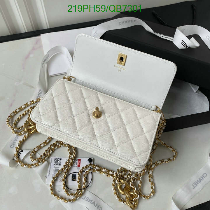 Chanel Bag-(Mirror)-Diagonal- Code: QB7301 $: 219USD