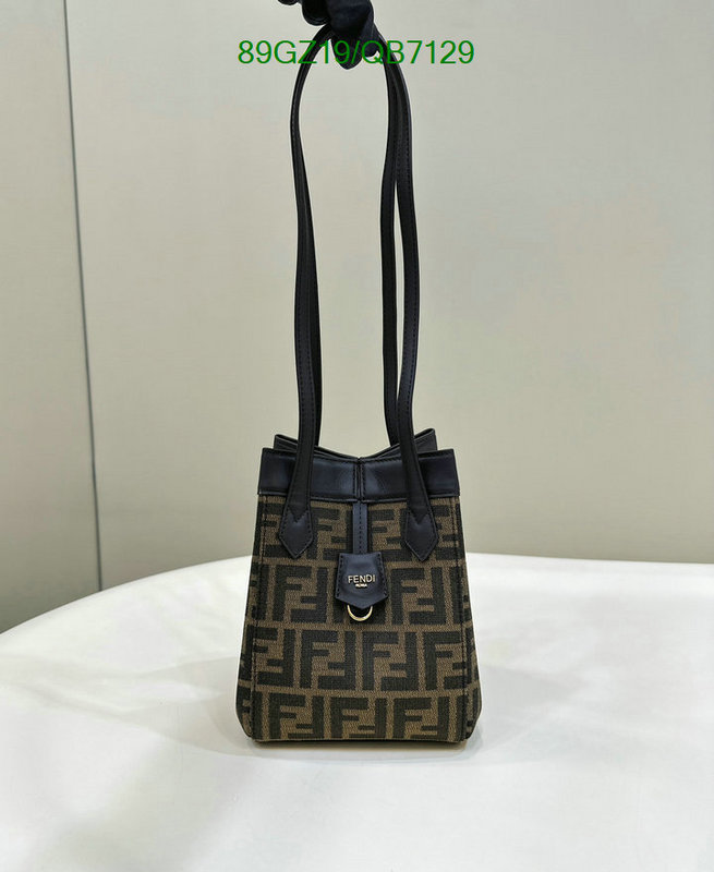 Fendi Bag-(4A)-Handbag- Code: QB7129 $: 89USD