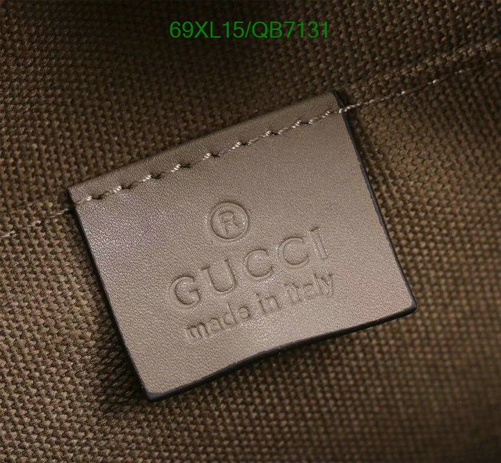 Gucci Bag-(4A)-Diagonal- Code: QB7131 $: 69USD