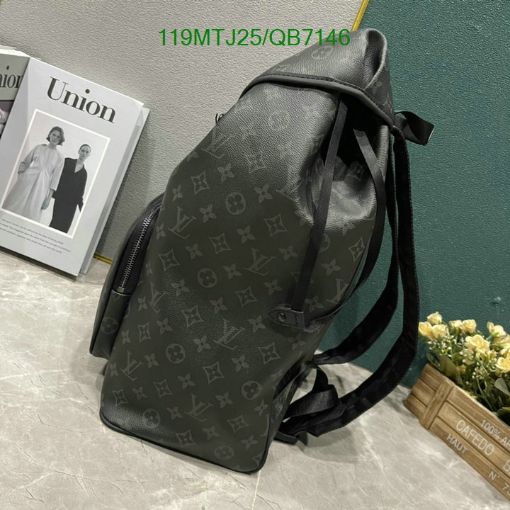 LV Bag-(4A)-Backpack- Code: QB7146 $: 119USD