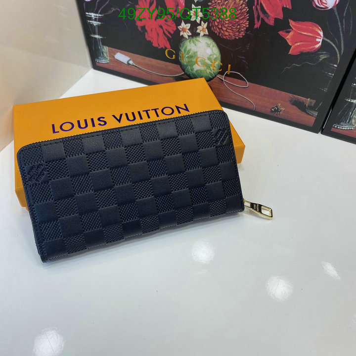 LV Bag-(4A)-Wallet- Code: QT5388 $: 49USD