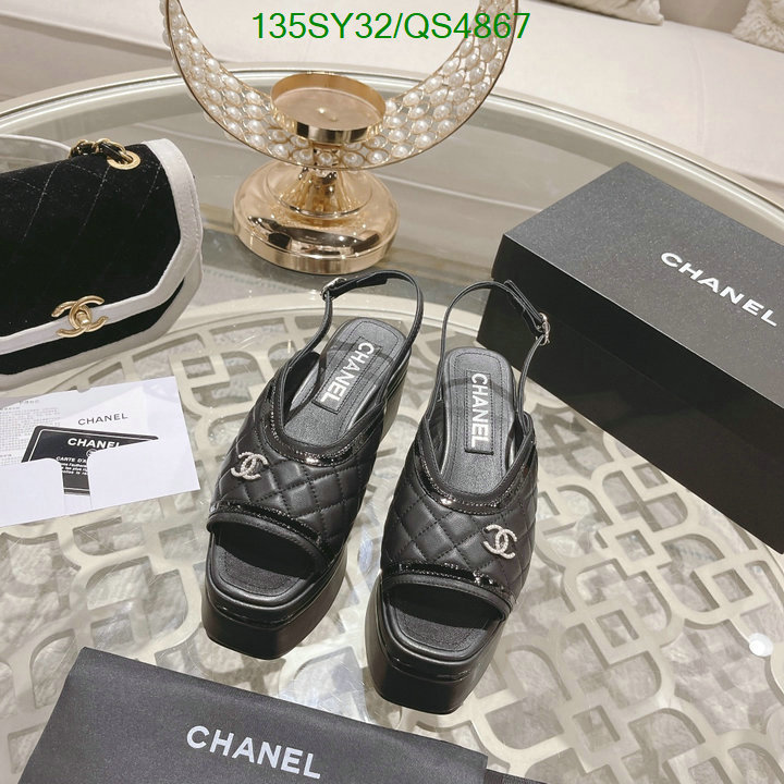 Women Shoes-Chanel Code: QS4867 $: 135USD