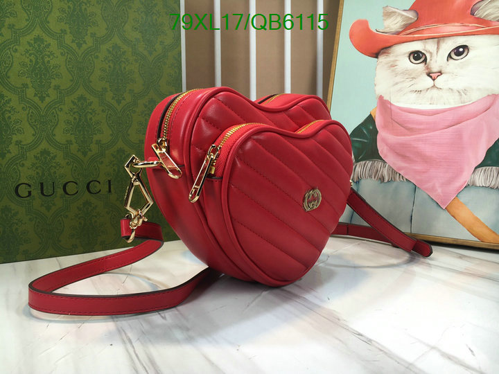 Gucci Bag-(4A)-Diagonal- Code: QB6115 $: 79USD