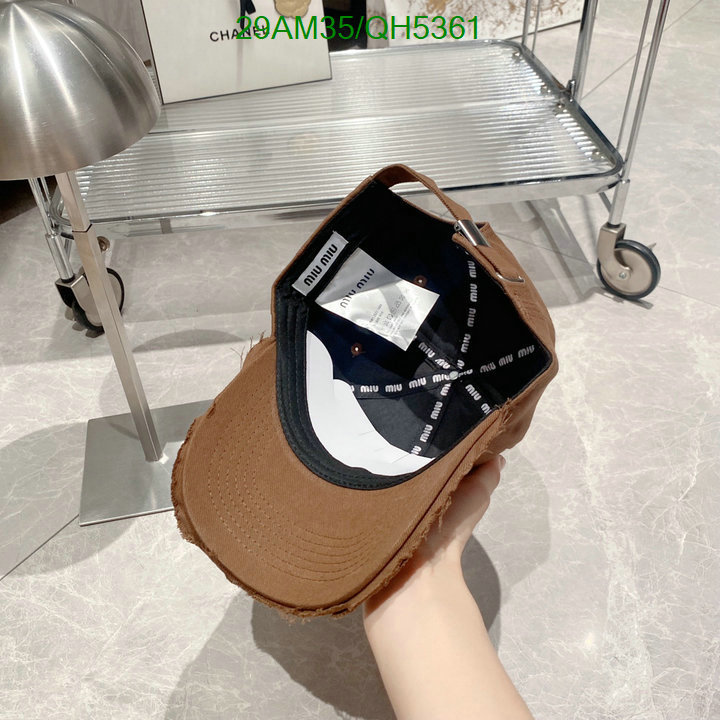 Cap-(Hat)-Miu Miu Code: QH5361 $: 29USD