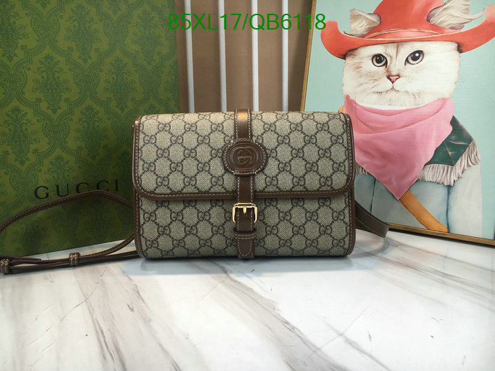 Gucci Bag-(4A)-Diagonal- Code: QB6118 $: 85USD